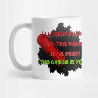 Red pill Mug